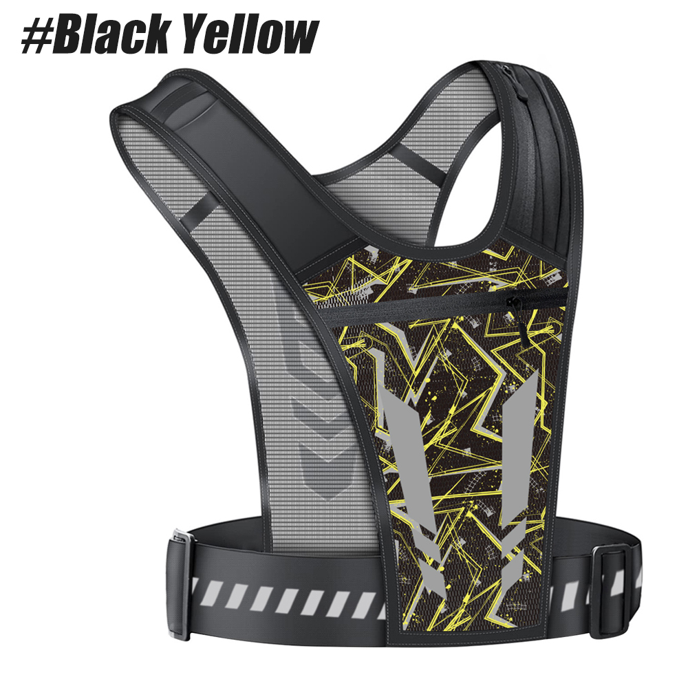 Running Gear For Your Phone - Reflective Running Vest with Phone Holder