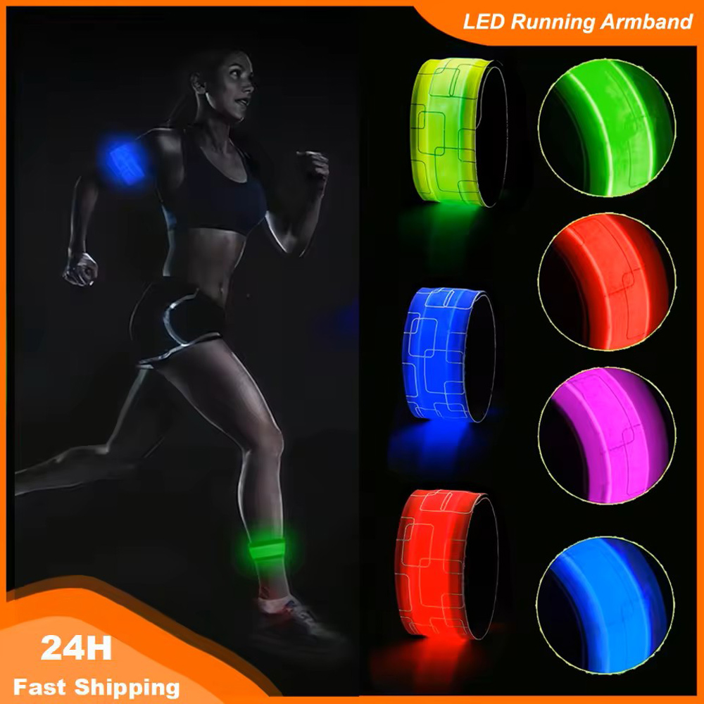 Running Gear For Kids - LED Running Armband LED Wristband Cycling