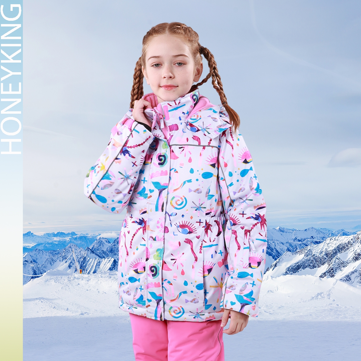 Running Gear For Kids - HONEYKING Kids Ski Outwear Winter Warm