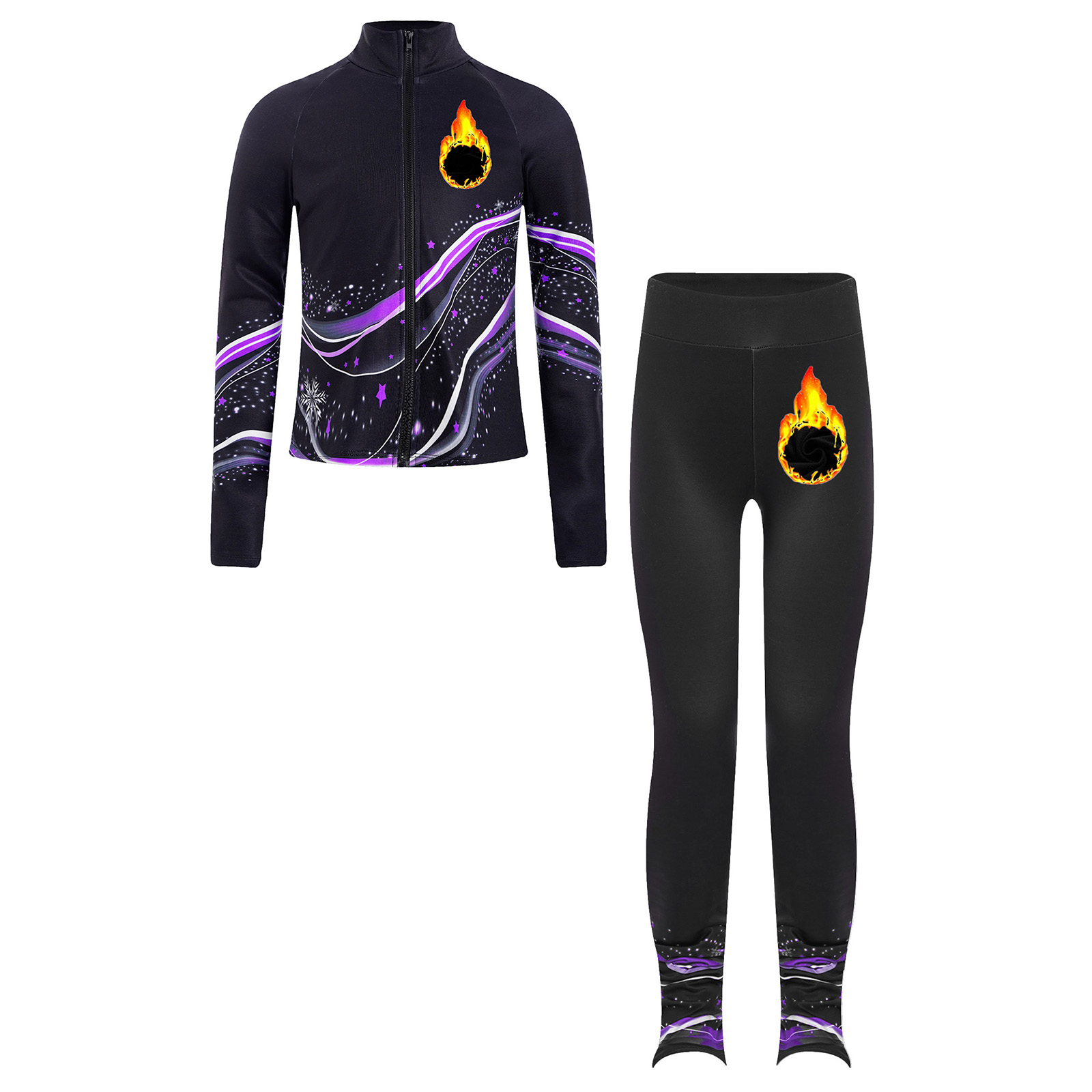 Kids Girls Fleece Sports Gymna - đánh giá và giá Running Gear For Kids
