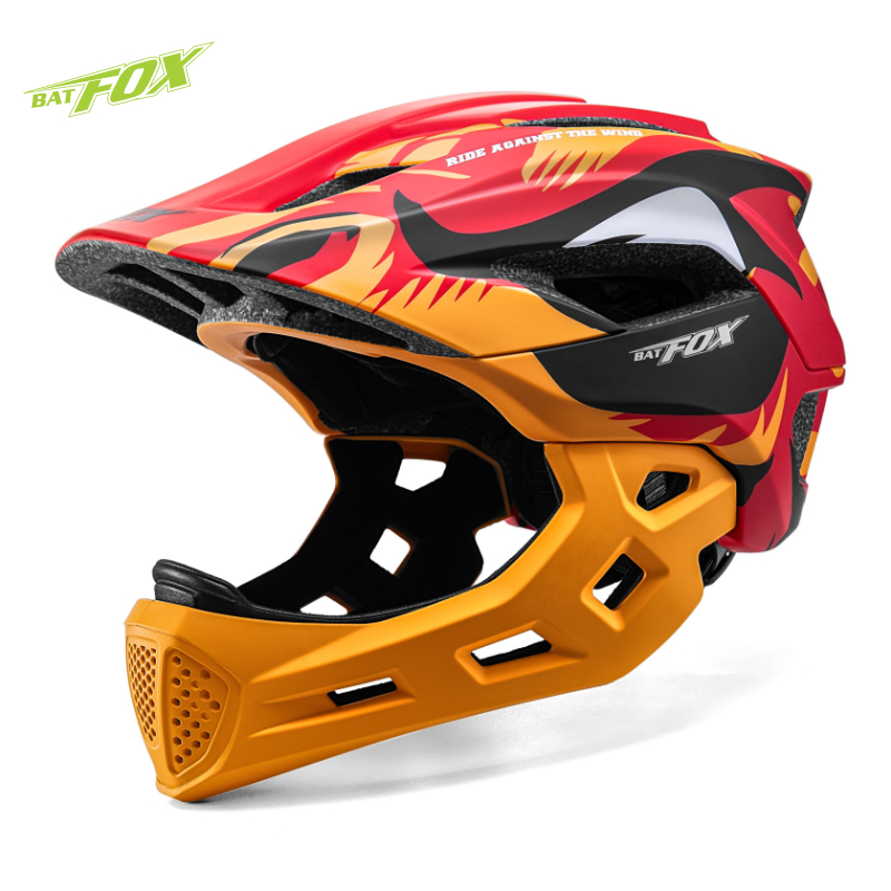 BATFOX Kids Full Face Bike Hel - đánh giá và giá Running Gear For Kids