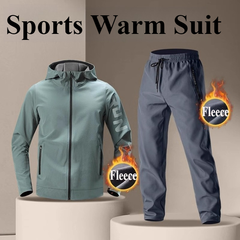 Men's Warm Fleece Sportswear S - đánh giá và giá Running Gear Outfit