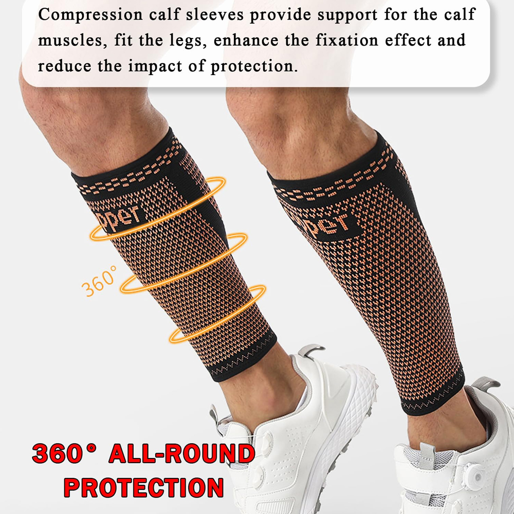 1pc Copper Calf Compression Sl - đánh giá và giá Compression Calf Sleeve