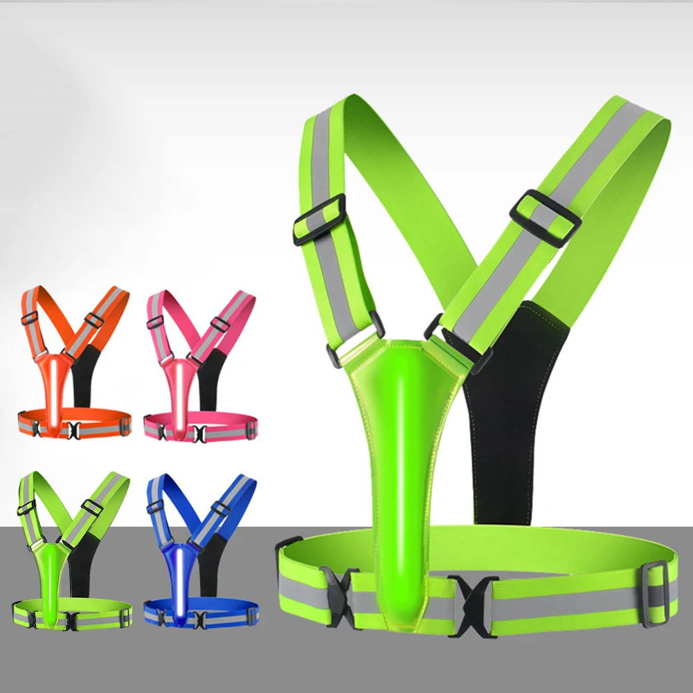 LED Running Vest USB Rechargea - đánh giá và giá Running Gear For Kids