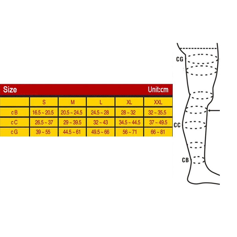 S-XL Compression Stockings Str - đánh giá và giá Compression Calf Sleeve