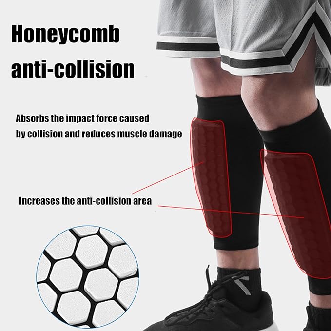 Soccer Shin Guards Shin Guard  - đánh giá và giá Compression Calf Sleeve