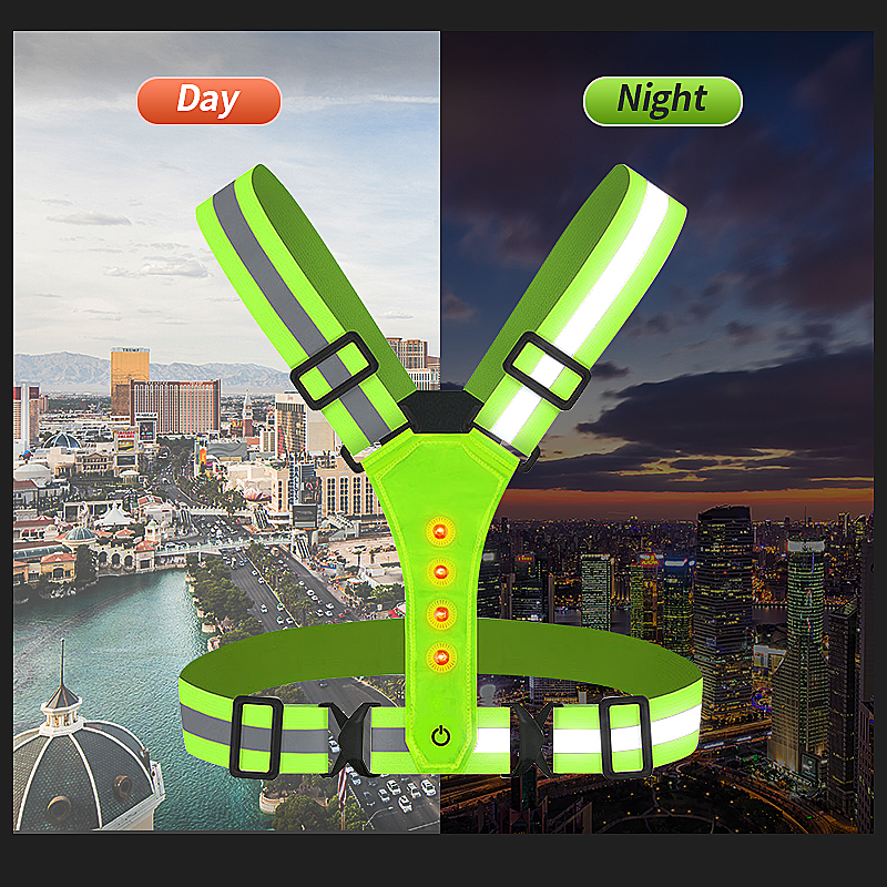 Adjustable LED Running & Cycli - đánh giá và giá Running Gear In Winter