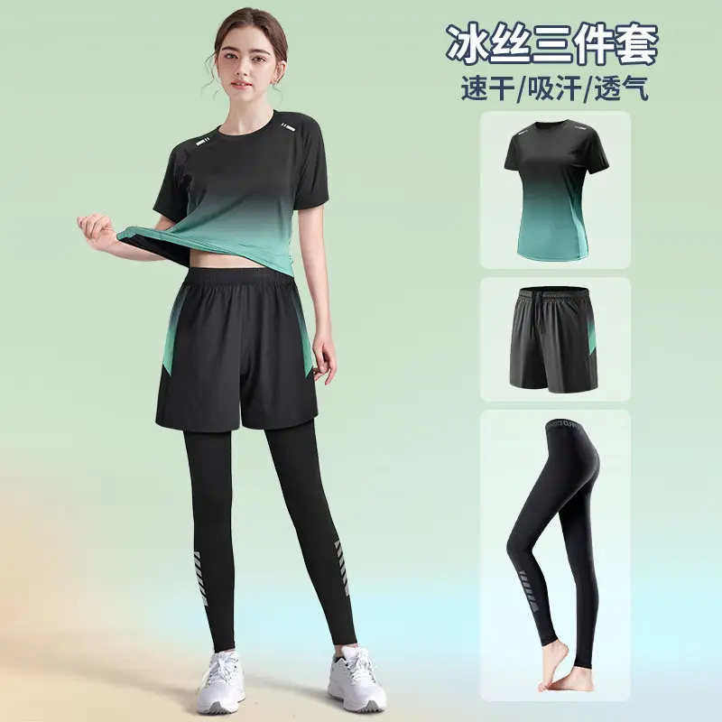 Women's three-piece running ou - đánh giá và giá Running Gear Outfit