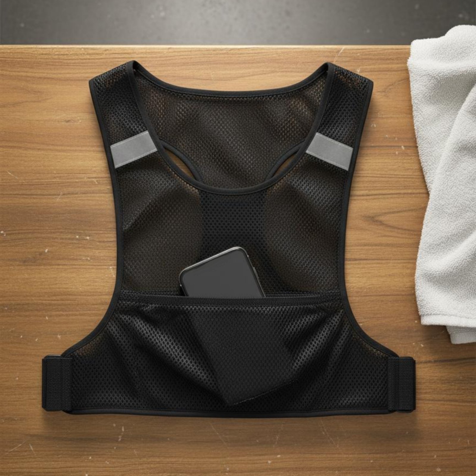 Reflective Running Vest Lightw - đánh giá và giá Running Gear For Your Phone