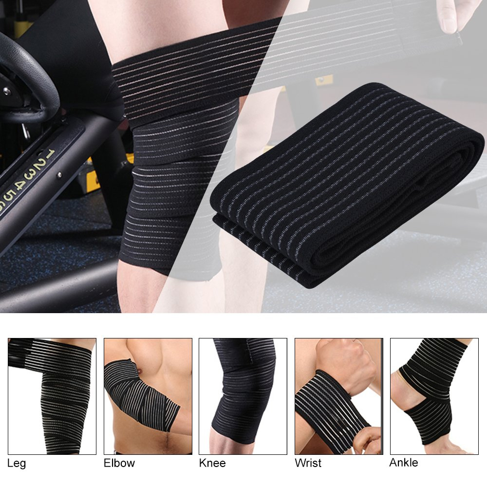 1PCS 40-300cm Compression Band - đánh giá và giá Compression Calf Sleeve