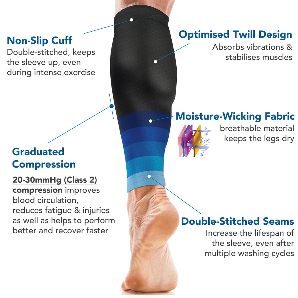 1Pair Calf Compression Sleeve  - đánh giá và giá Compression Calf Sleeve