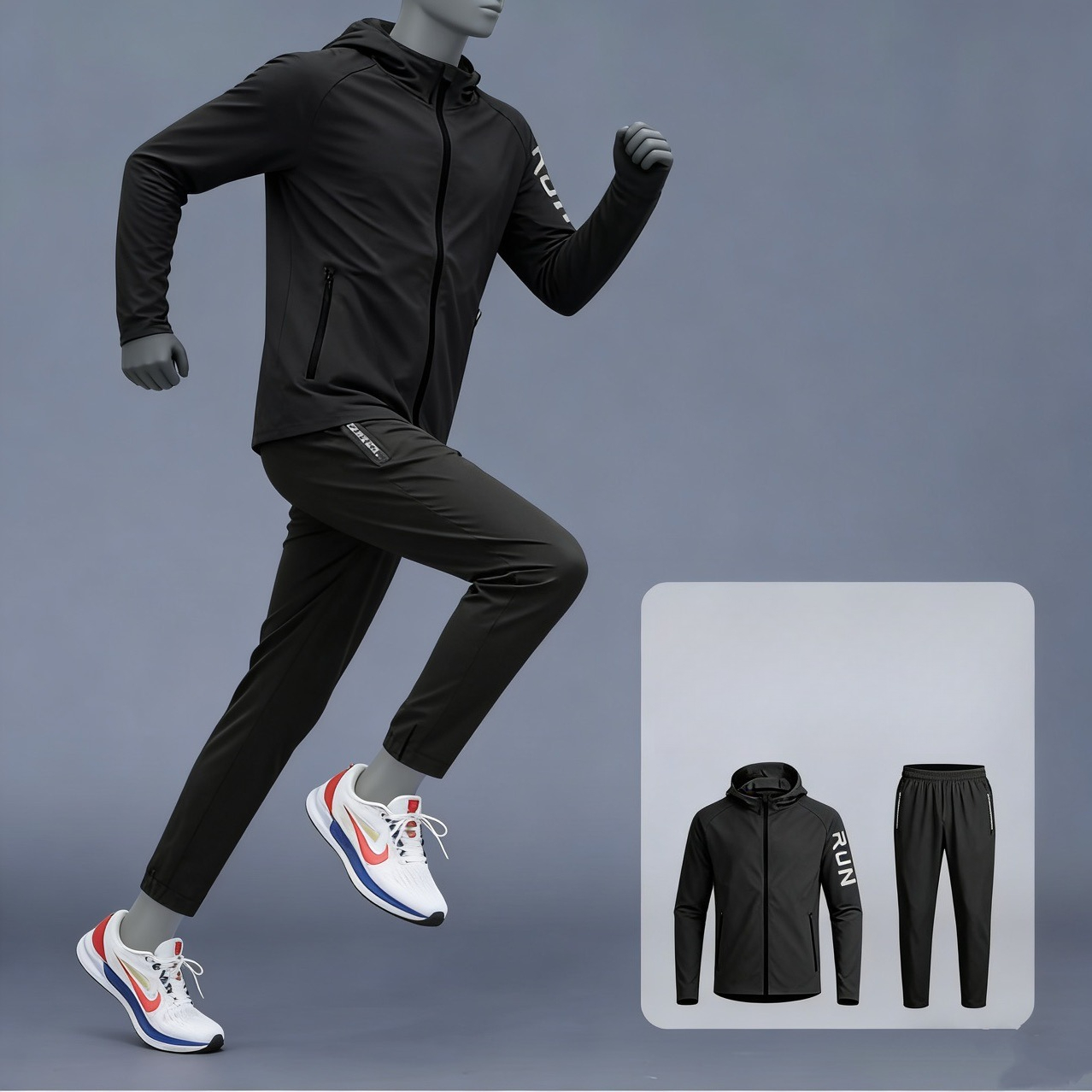 Men's Sportswear Running Set w - đánh giá và giá Running Gear Outfit