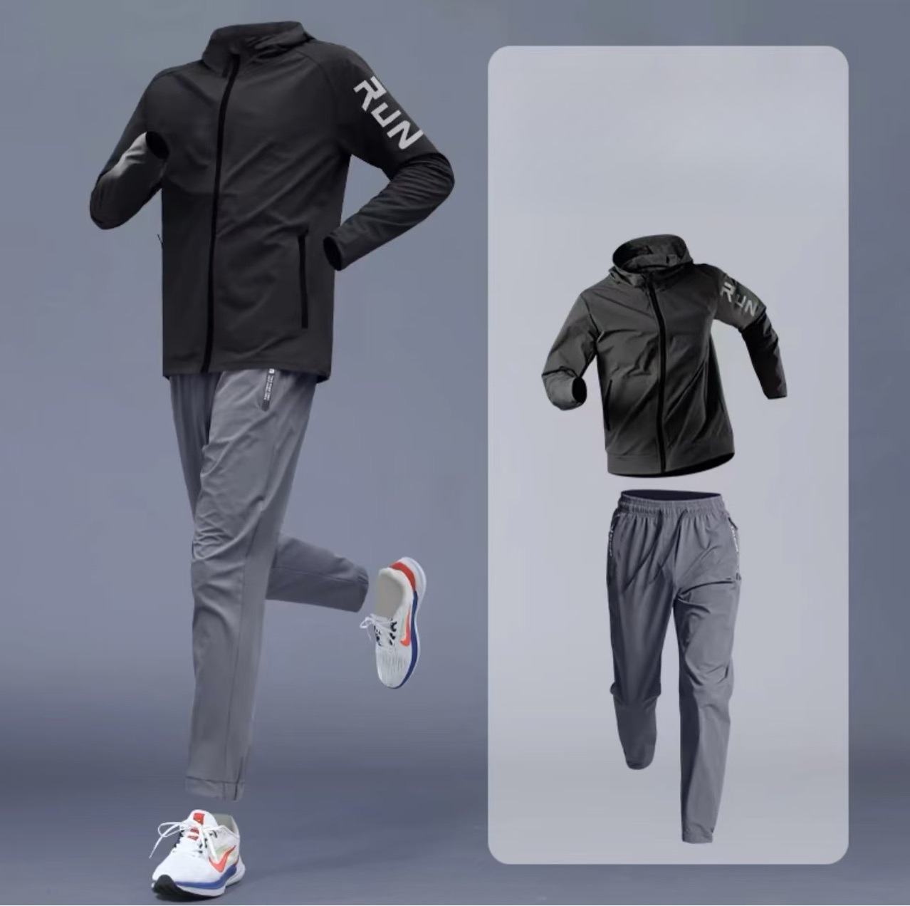 Men's Sportswear Running Set w - đánh giá và giá Running Gear Outfit